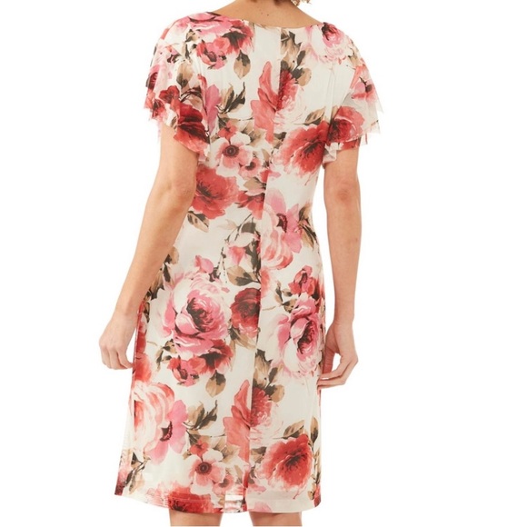 Women’s Floral Ruffle Dress Size 14 NWT - Picture 6 of 6